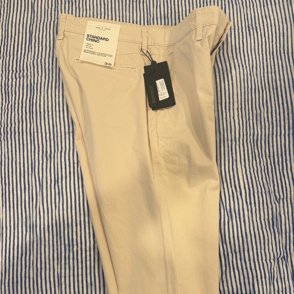 rag & bone Men's Chinos - Cream